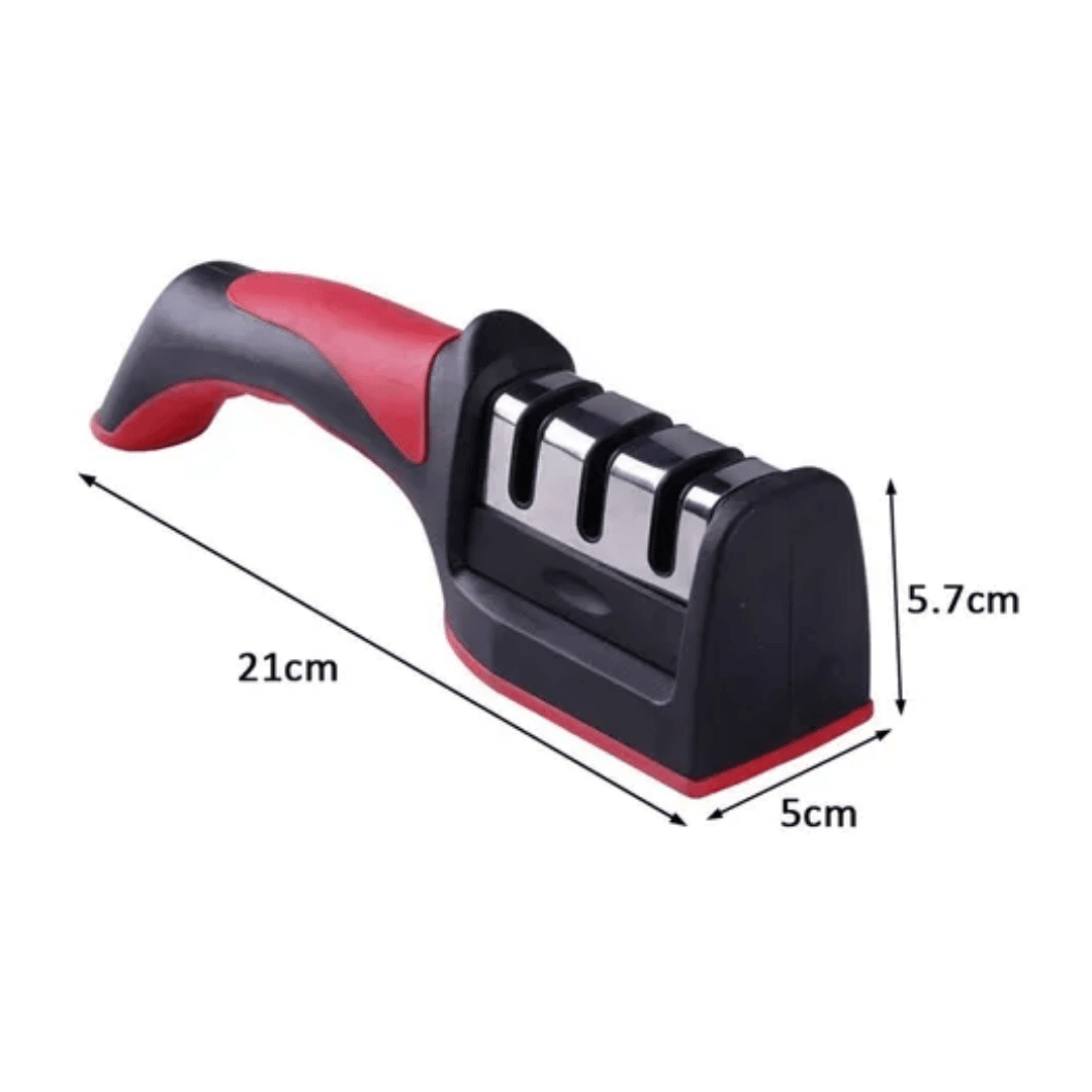 AFILADOR DE CUCHILLOS Y TIJERAS 3 EN 1 ➕ ¡CUCHILLO Y PELAPAPA DE REGALO! 🎁🍴