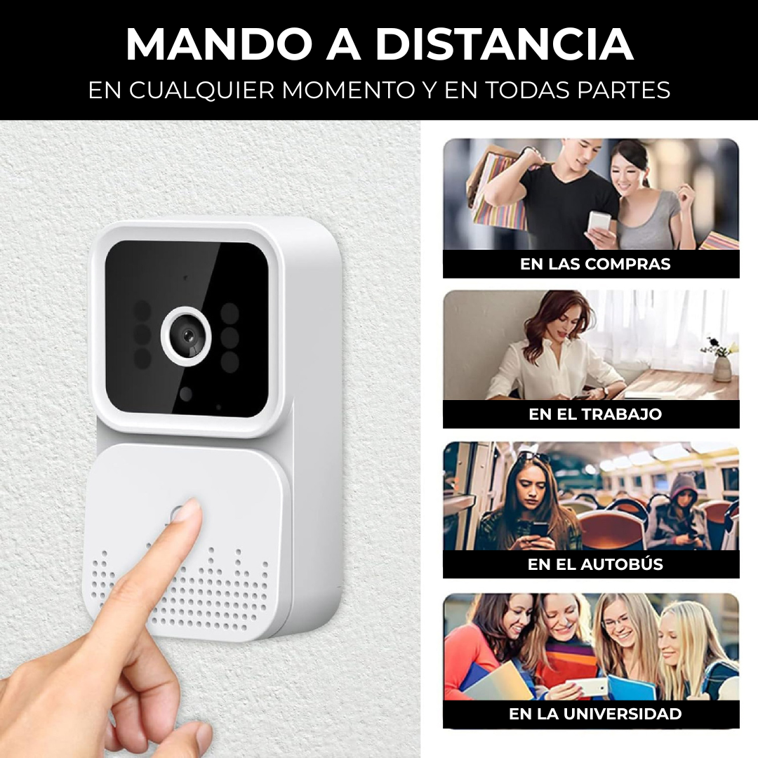 Timbre Electrónico Inalámbrico - Wifi con Cámara