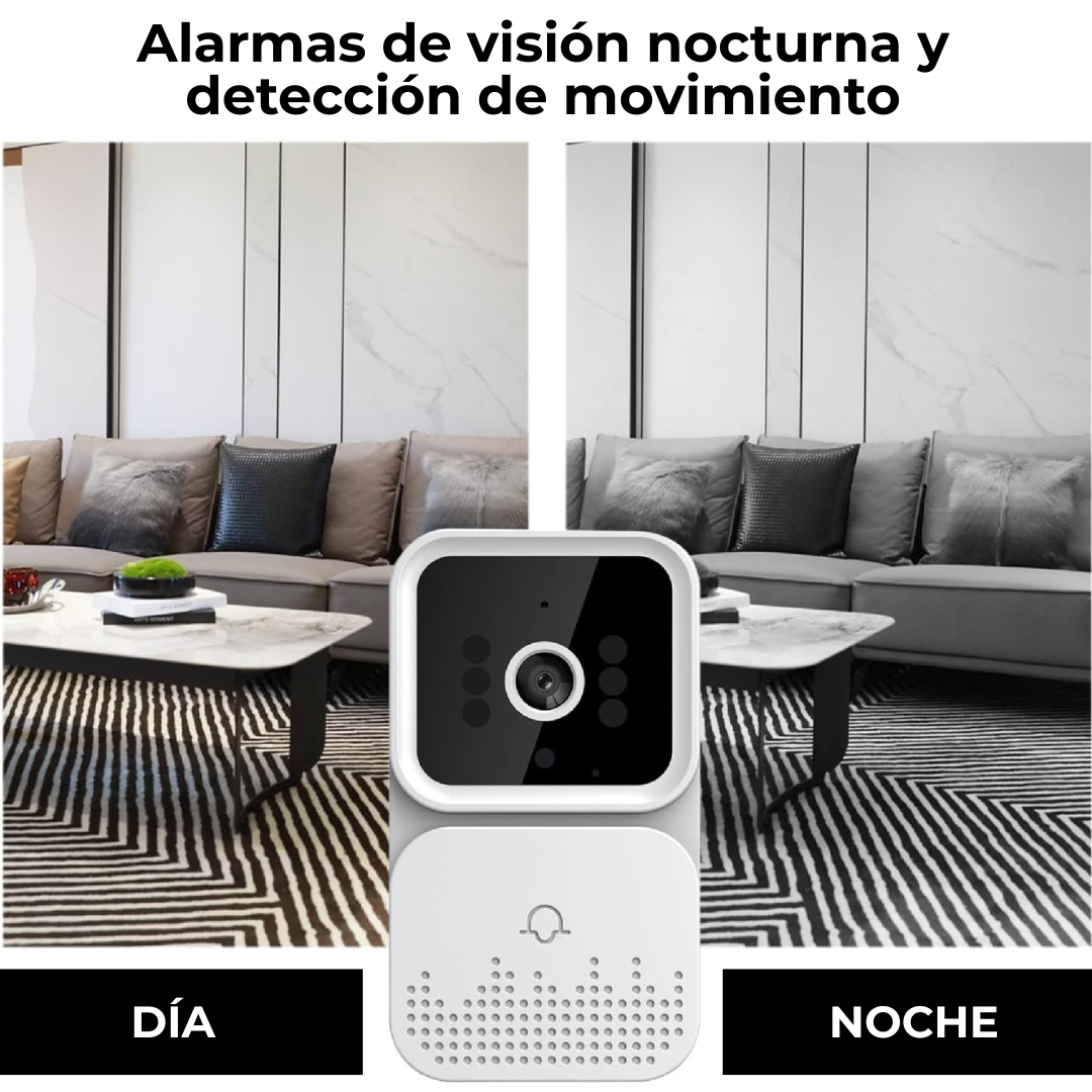Timbre Electrónico Inalámbrico - Wifi con Cámara