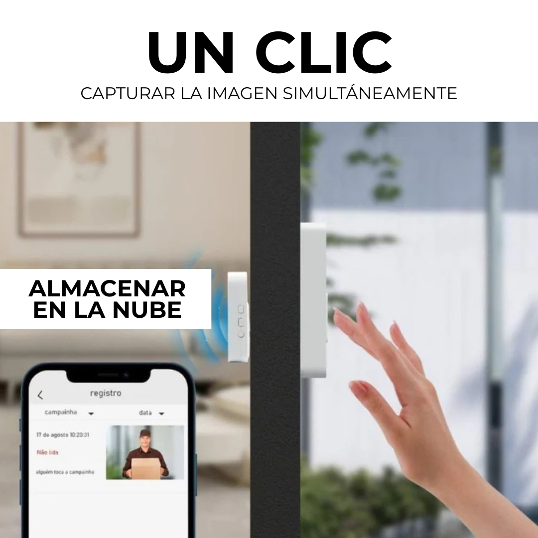 Timbre Electrónico Inalámbrico - Wifi con Cámara
